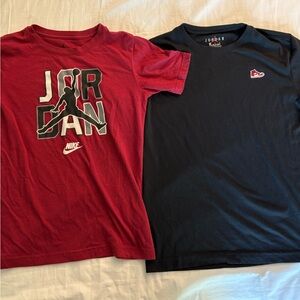 Bundle of 2 Jordan youth tshirts